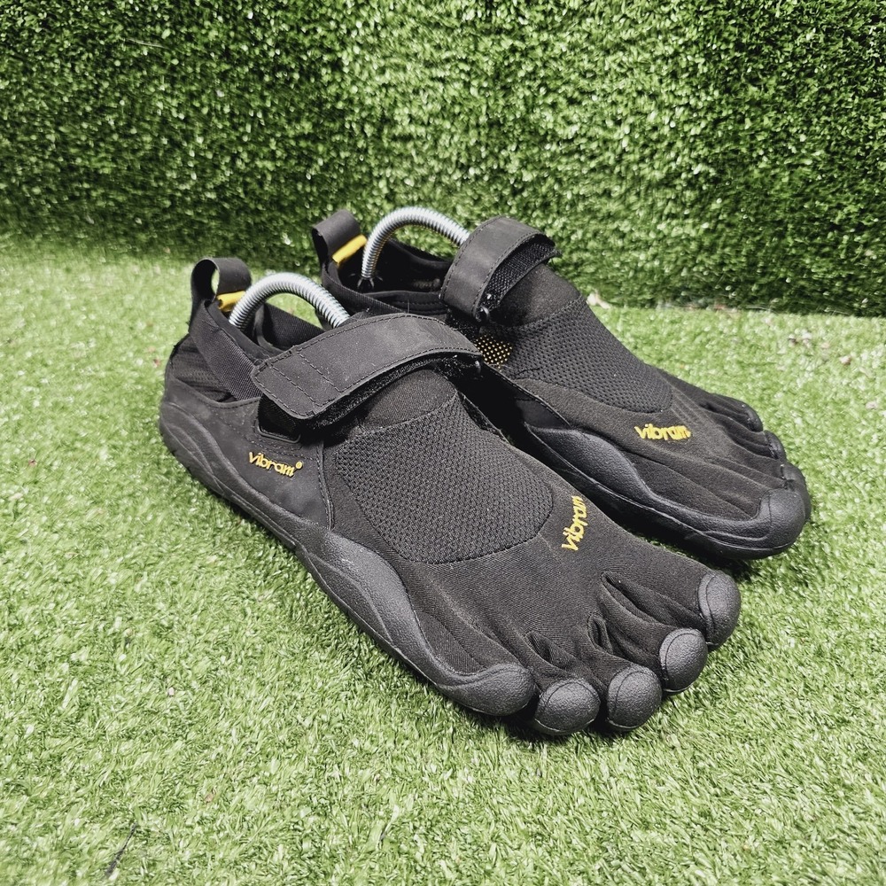Vibram Five Fingers KSO Black Athletic Minimalist Shoes 41 Mens Size US 8